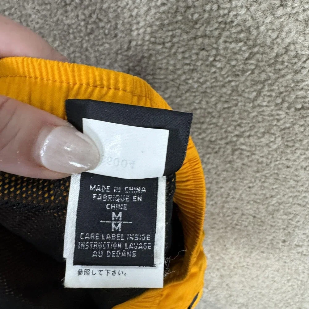 Marmot Shorts Mens Medium Yellow Quick Dry‎ Nylon Mesh Lined Swim Trunks Pockets